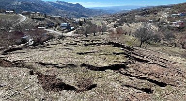 Tunceli'de artan yağışlar heyelan riskini artırabilir