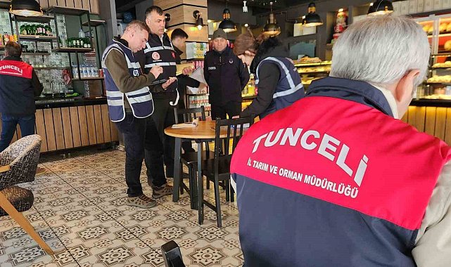 Tunceli'de bayram öncesi sıkı denetim