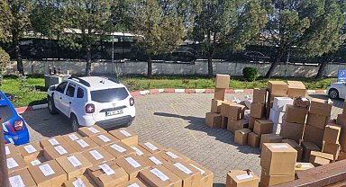 Turgutlu'da kaçak tütün operasyonu: 5 tutuklama