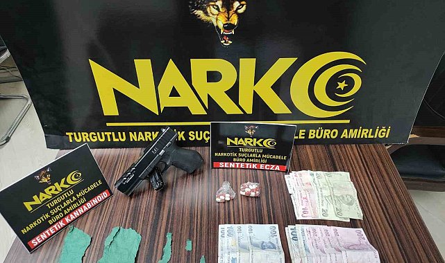 Turgutlu'da narkotik operasyonu: 3 şüpheli tutuklandı