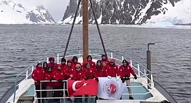 Türk bilim insanları Antarktika'dan döndü... 15. Ulusal Bilim Antarktika Seferi tamamlandı