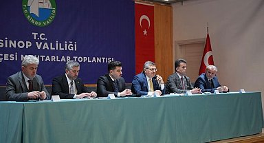 Türkeli'de muhtarlar toplantısı