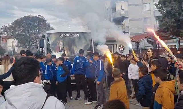 Türkiye şampiyonlarına Salihli'de coşkulu karşılama