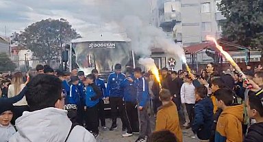 Türkiye şampiyonlarına Salihli'de coşkulu karşılama
