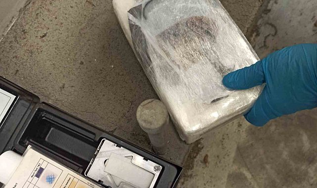 Türkiye'ye sokulmak istenen 3 kilo 190 gram kokain sınırda yakalandı
