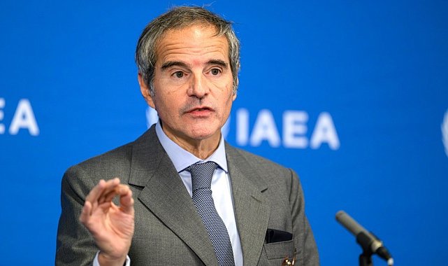 UAEA Başkanı Grossi: "İsfahan'da 200 kilogramdan biraz fazla yüzde 60 oranında zenginleştirilmiş uranyum olduğunu düşünüyoruz"