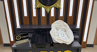Uşak'ta uyuşturucu operasyonu: 3 tutuklama