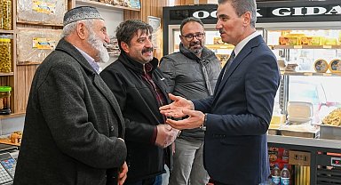 Vali Abuş esnafı dinledi