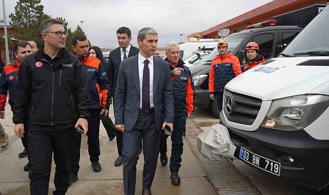 Vali Aktaş, AFAD'ın çalışmaları hakkında bilgilendirildi