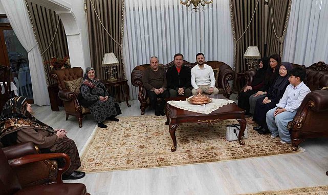 Vali Aydoğdu şehit aileleriyle iftar yaptı