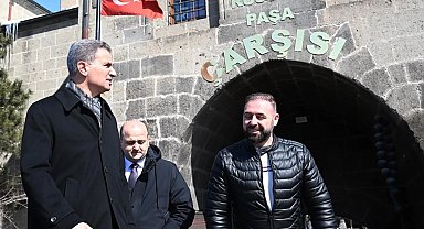 Vali Baruş; "Taşhan el sanatlarını geleceğe taşıyor"