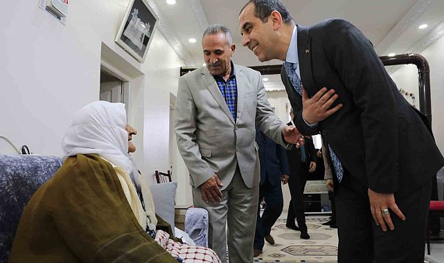 Vali Taşolar'dan yaşlılara "Sizi seviyorum" mesajı