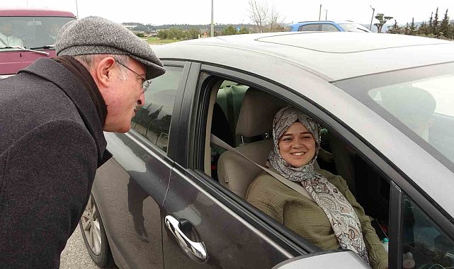 Vali Toraman, trafik denetimlerine katıldı