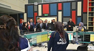 Vali Yılmaz, güvenlik ve acil durum faaliyetlerini inceledi