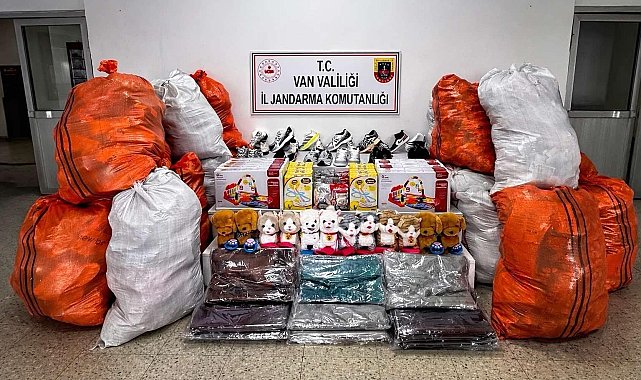 Van'da 9 milyon 903 bin TL değerinde kaçak malzemeler ele geçirildi