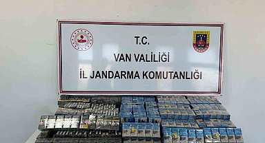Van'da gümrük kaçağı malzeme ele geçirildi
