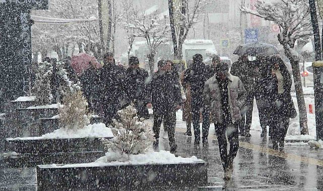 Van'da kar yağışı ve sis etkili oluyor