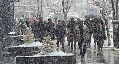 Van'da kar yağışı ve sis etkili oluyor