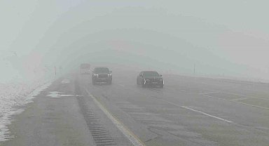 Van'da sis ve kar yağışı yüksek kesimlerde etkiliyor