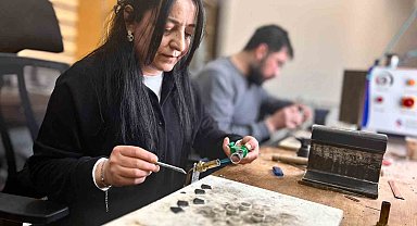 Van'ın tescilli savat sanatı genç kuşaklara aktarılıyor