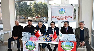 Vezirköprü'de 555 öğrenciye bayramlık