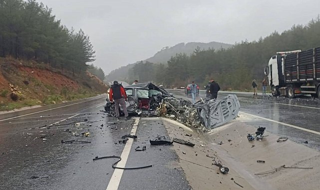 Yatağan-Milas Karayolu'nda kaza: 3 yaralı