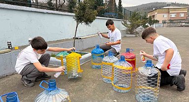 Yemek artıkları sokak hayvanları için mamaya dönüşüyor