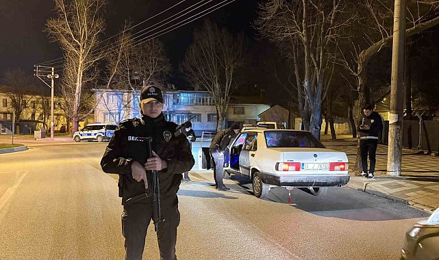 Yenişehir'de bayram arifesi huzur ve güven uygulaması