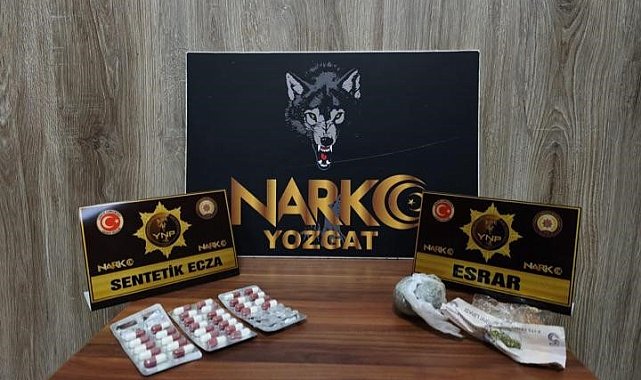 Yozgat'ta uyuşturucu madde yakalandı