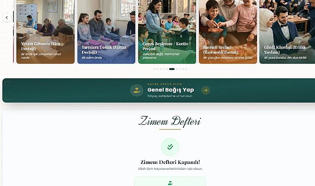 Zimem defterinde ki 2 milyon 40 bin TL'lik borç kapandı