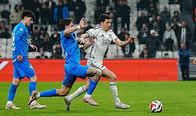 Ziraat Türkiye Kupası: Beşiktaş: 4 - Çaykur Rizespor: 1