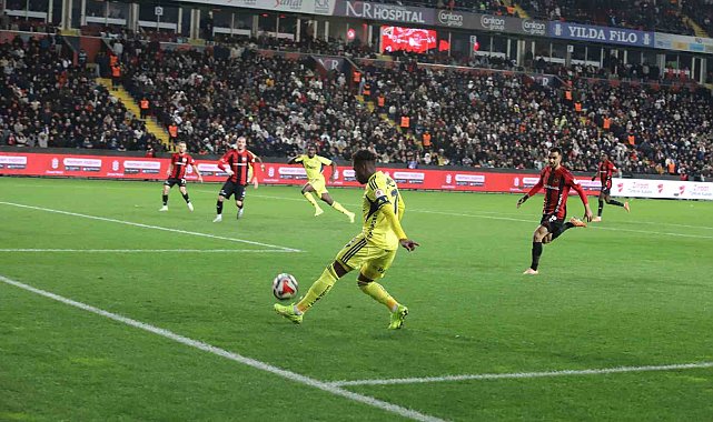 Ziraat Türkiye Kupası: Gaziantep FK: 0 - Fenerbahçe: 1