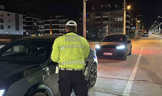Zonguldak'ta 19 bin 600 araç mercek altına alındı