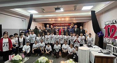 Zonguldak'ta Gazi Mustafa Kemal Ortaokulu'nda Pi Günü kutlandı