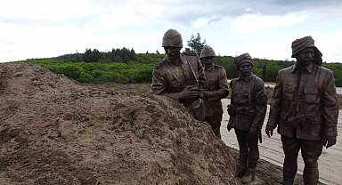 111 yıl önce Atatürk'ün o tarihi fotoğrafının çekildiği alan tarihe tanıklı ediyor