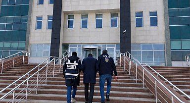 21 yıl hapis cezası bulunan 1 kişi Kars'ta yakalandı
