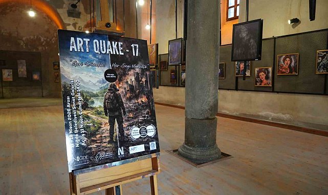 28 ülkeden 78 sanatçının eseri Niğde'de sanatseverlerle buluştu