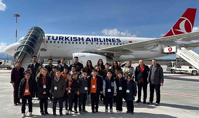 'Minik kanatlar'ın havalimanı heyecanı