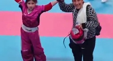 8 yaşındaki demir yumruk Nebahat Eda'dan gururlandıran başarı