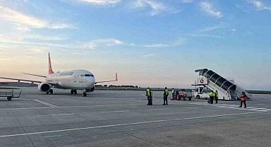 A Milli Kadın Futbol Takımı'na, Sinop'ta coşkulu karşılama