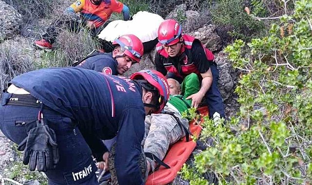Adana'da yamaç paraşütü kazası: Ağaçta mahsur kaldı