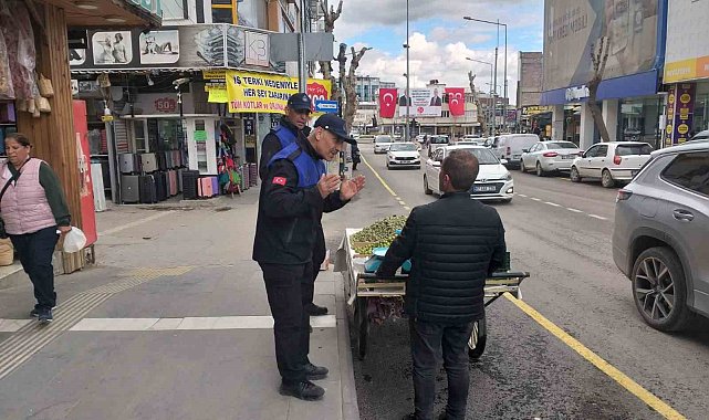 Adıyaman'da kaldırım işgallerine sıkı denetim