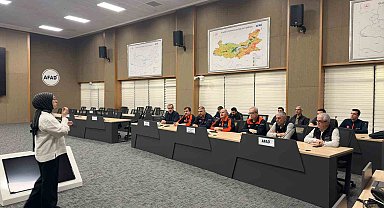 AFAD personeline yönelik işaret dili eğitimine başlandı