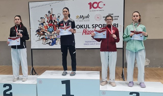 Afyonkarahisarlı Taekwondocular Uşak'tan başarıyla döndü