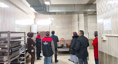 Ağrı'da öğrenci yurtları ve pansiyonlarda gıda denetimi sürüyor