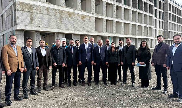 Ağrı'da sağlık yatırımları sahada incelendi