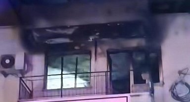 Alevlerin sardığı evden acı haber: Baba öldü, oğlu entübe