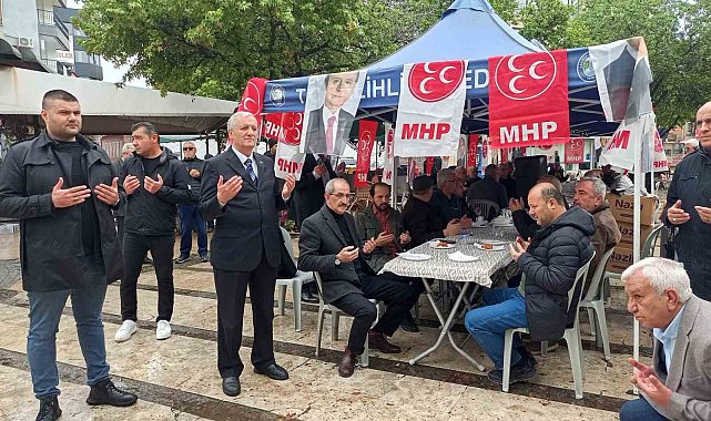 Alparslan Türkeş Salihli'de dualarla anıldı
