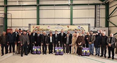 Amasya'da çiftçilere 16 bin kilo yonca tohumu desteği