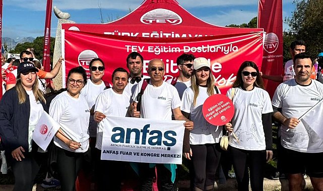 ANFAŞ çalışanları Runtalya'da eğitime destek için koştu